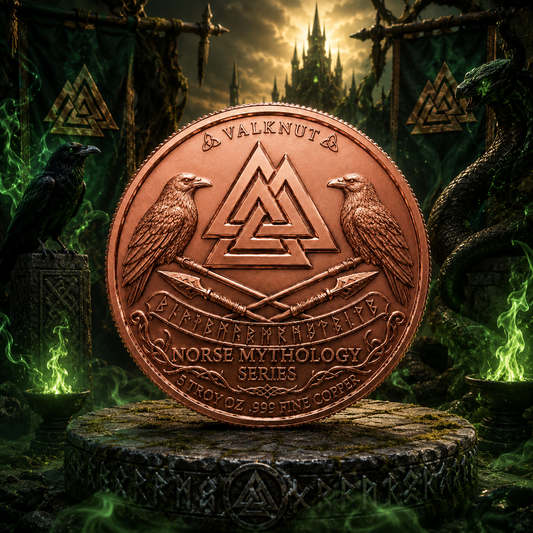 2026 Nordic Mythology Series Loki 5 oz Color High-Relief Cross UV 3D