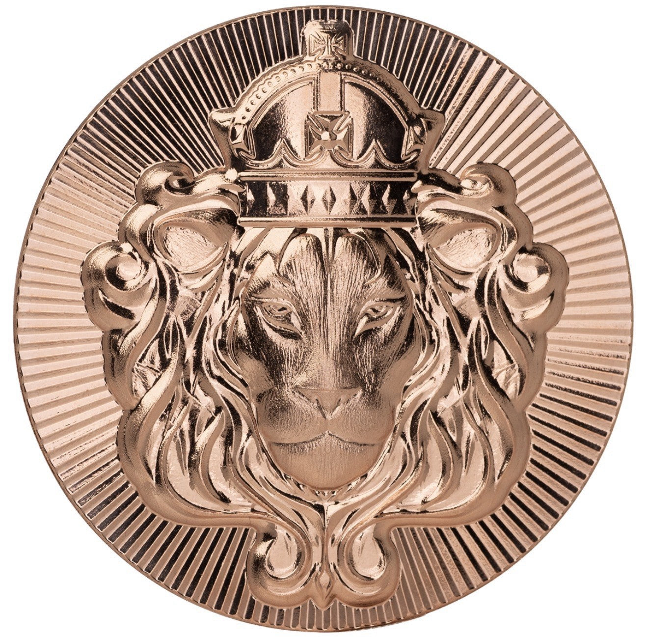 20x 1 oz .999 Copper Scottsdale Lion Stacker Rounds Full Tube (PRE-ORDER)
