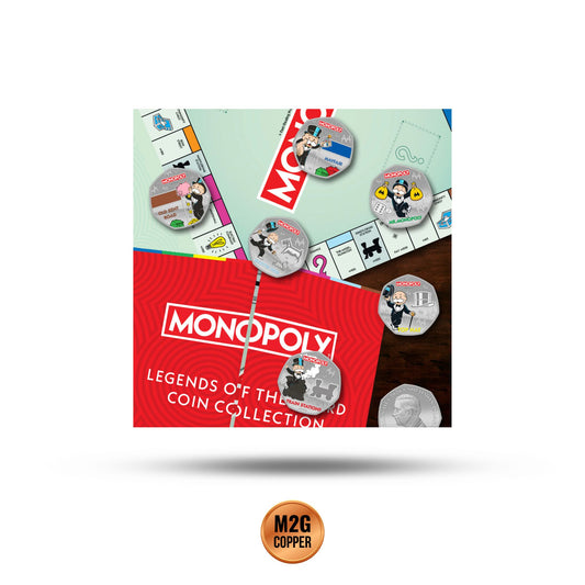 Solomon Islands Monopoly Legends of the Board 6 x 9g CN Coin Set