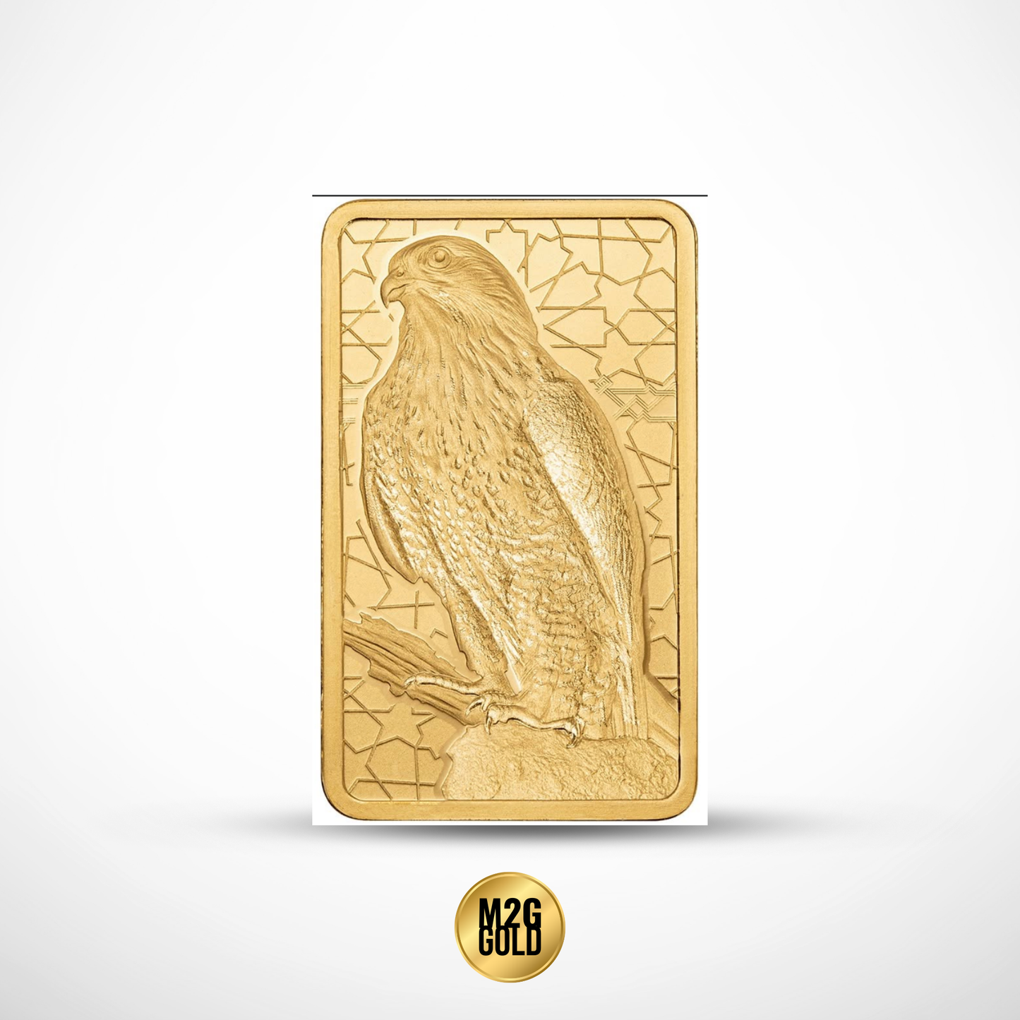 ARABIAN FALCON 5 GRAM PURE GOLD BAR WITH PENDANT FRAME – PAMP SUISSE