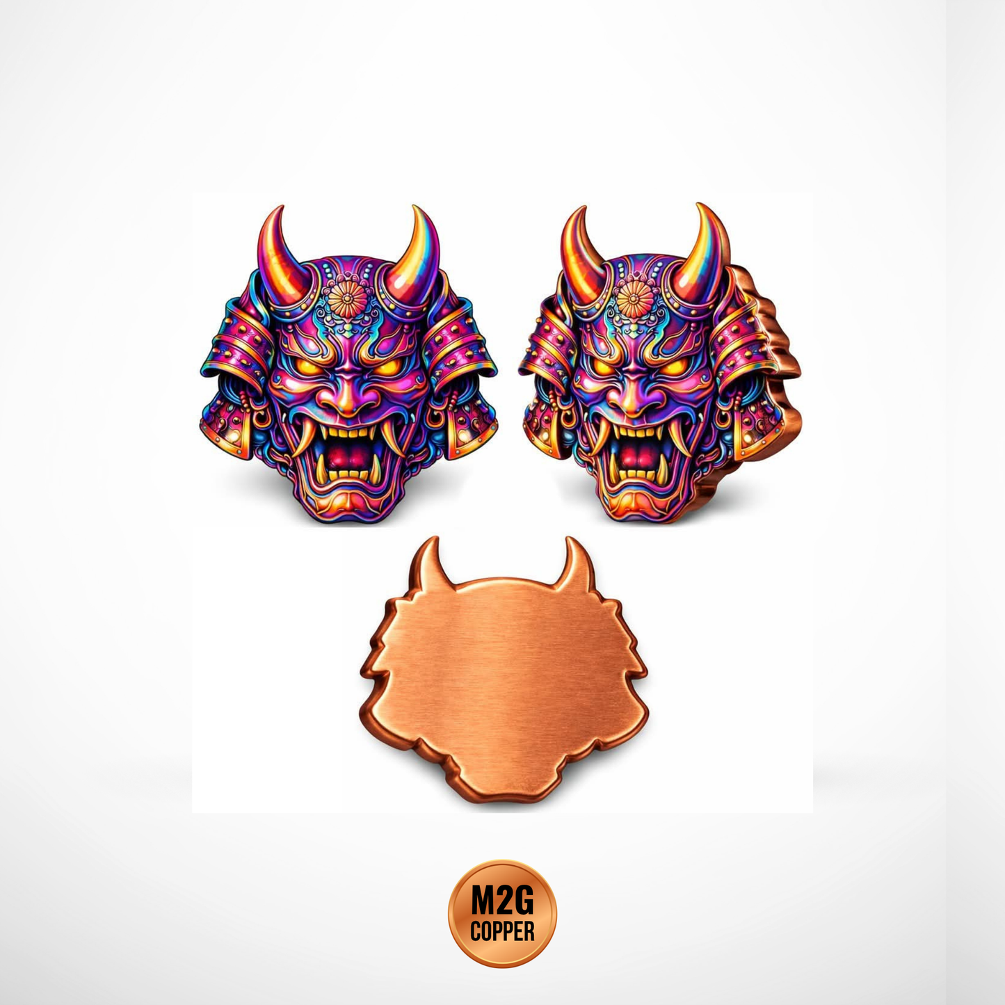 The Oni Mask 5 oz Copper Mask