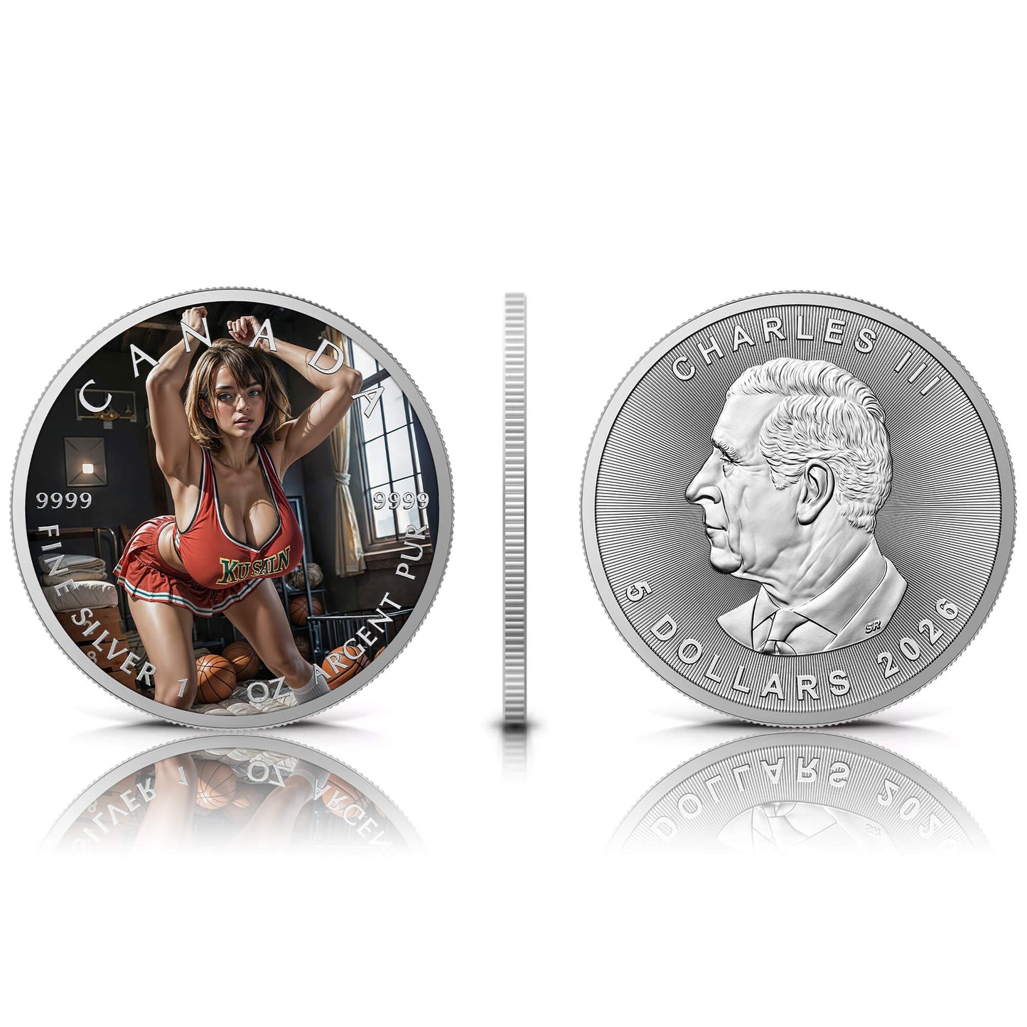 2026 Canada Maple Leaf Follow Me Edition 1 oz Silver Coin