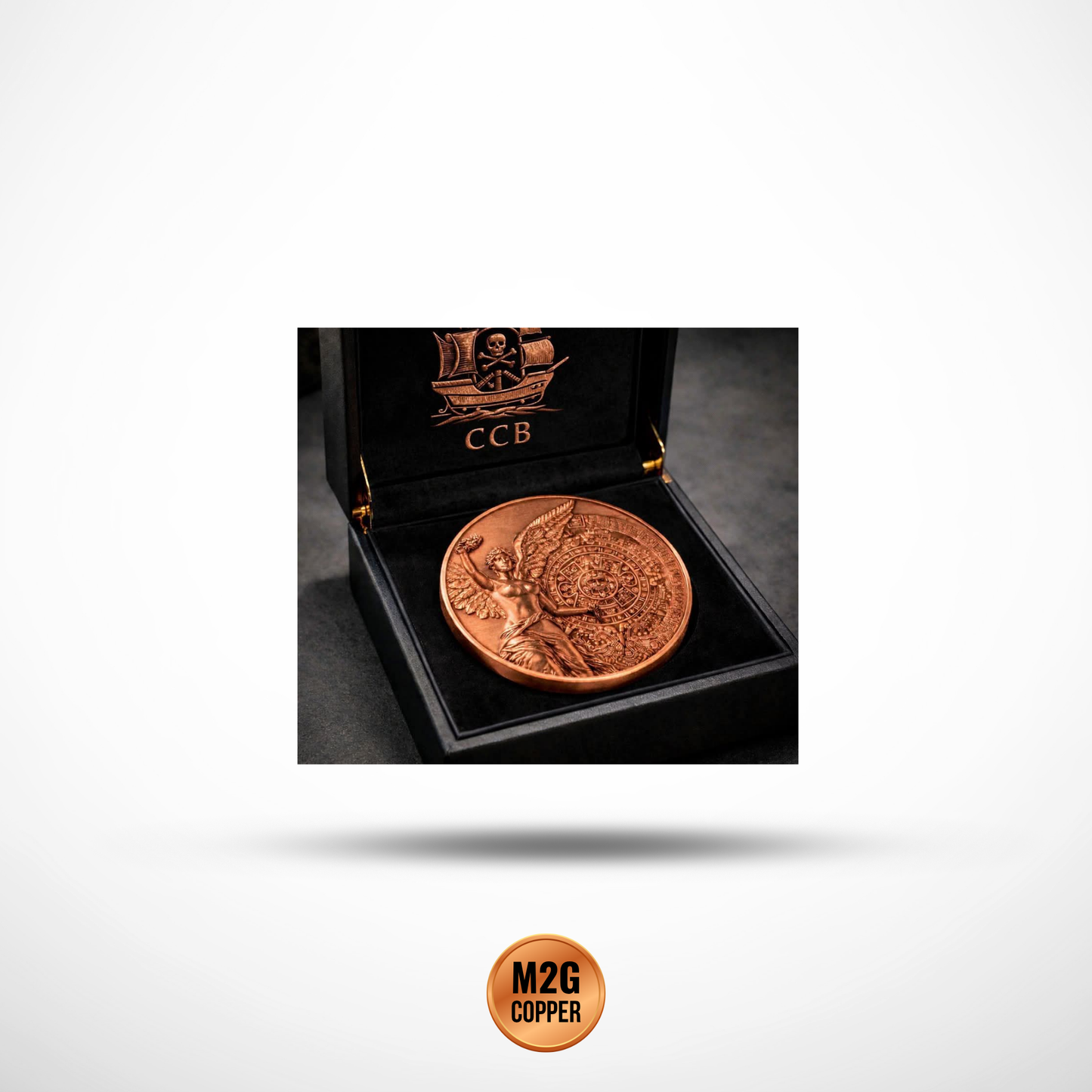 2026 Kilo Angel of Mexico Kilo .999 Copper Medal