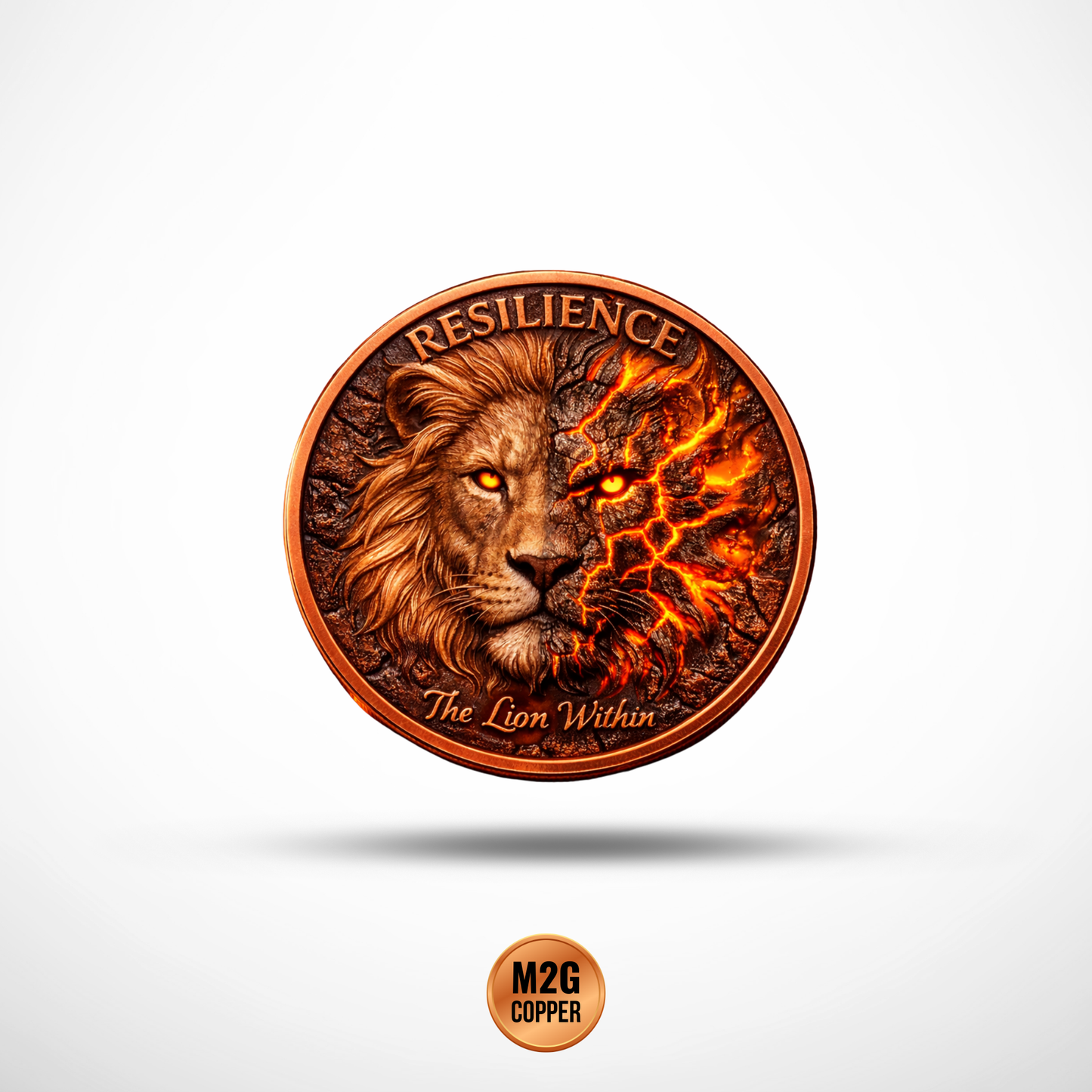 2026 Resilience - The Lion Within 1 oz Copper Round