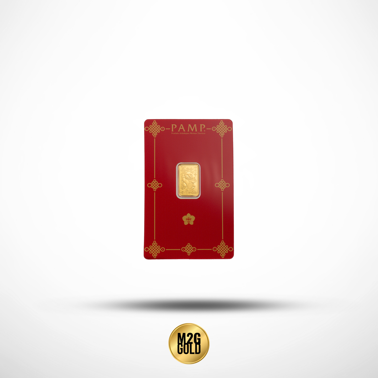 2026 Pamp Suisse Lucky Cat 2.5g Gold Bar in Card
