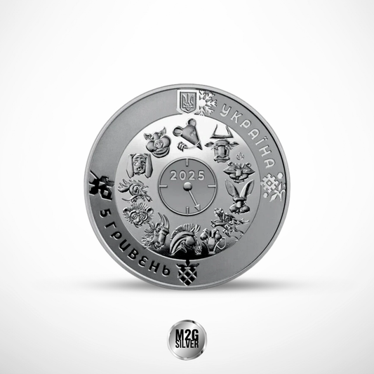 2025 Ukraine Year of the Snake – 16.5 g Coin