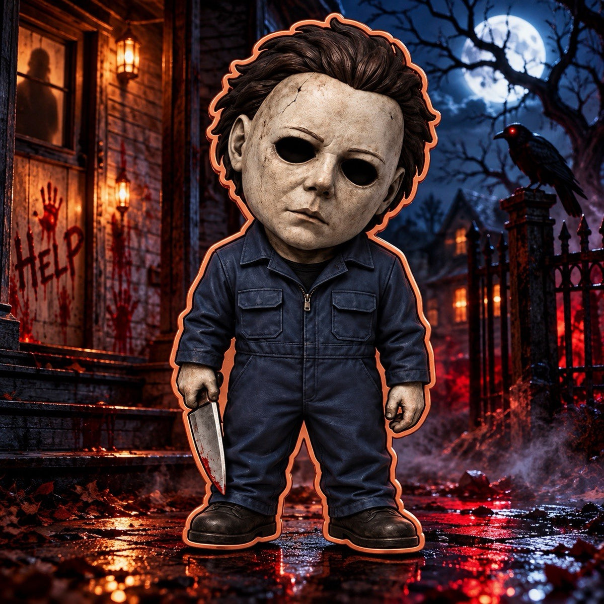 2026 Halloween Icons of Terror: Whole Set Of 10 Characters 1oz Copper