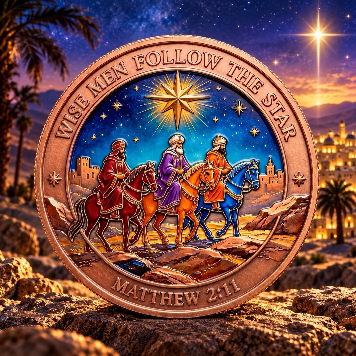 2026 Divine Legacy Series: The Star of Bethlehem 5oz Copper Medal