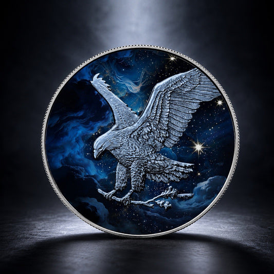 2026 U.S. Eagle Blue Moon Edition 1 oz Silver Coin