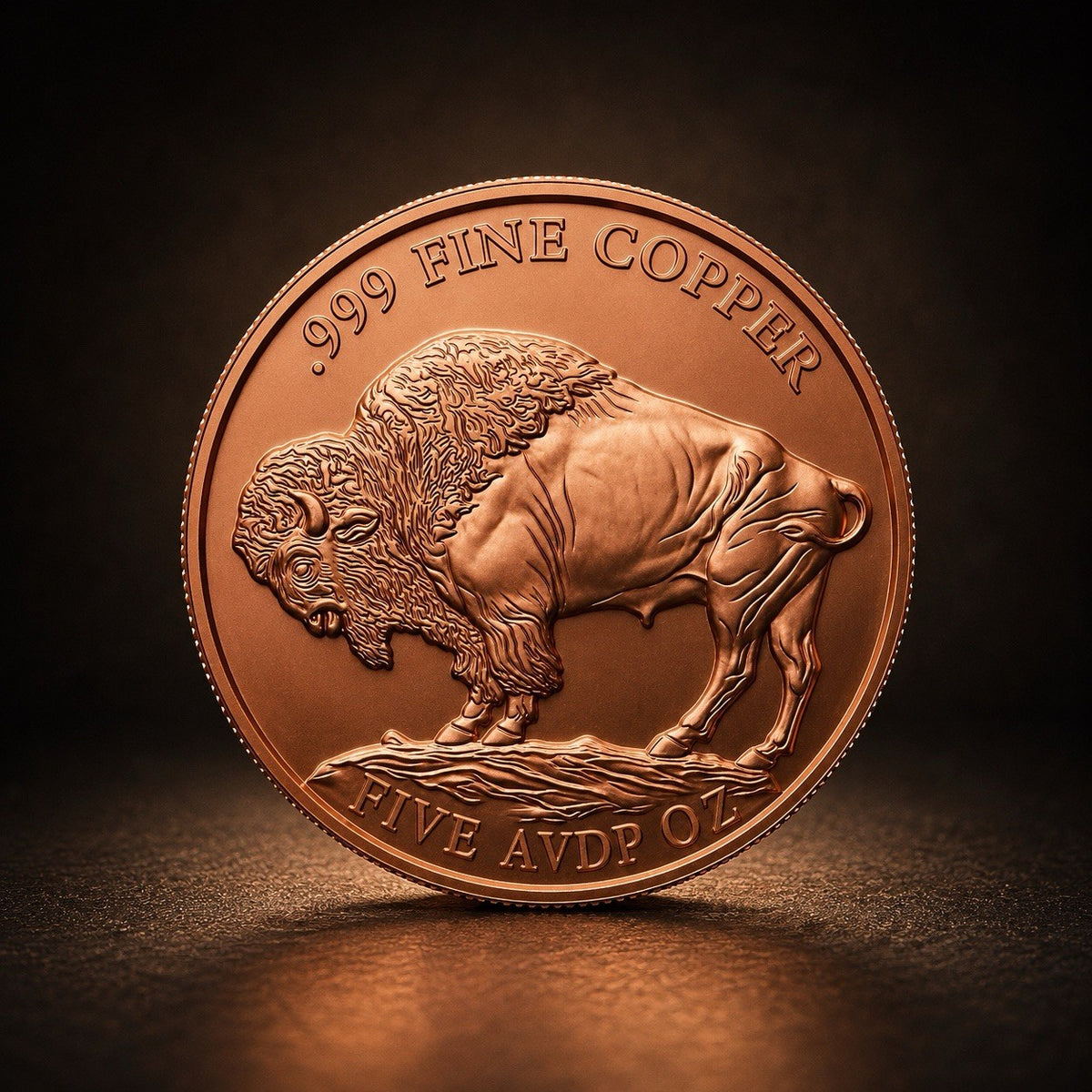 2026 Spirits Indian Series: Chief Spit 5oz Copper Round