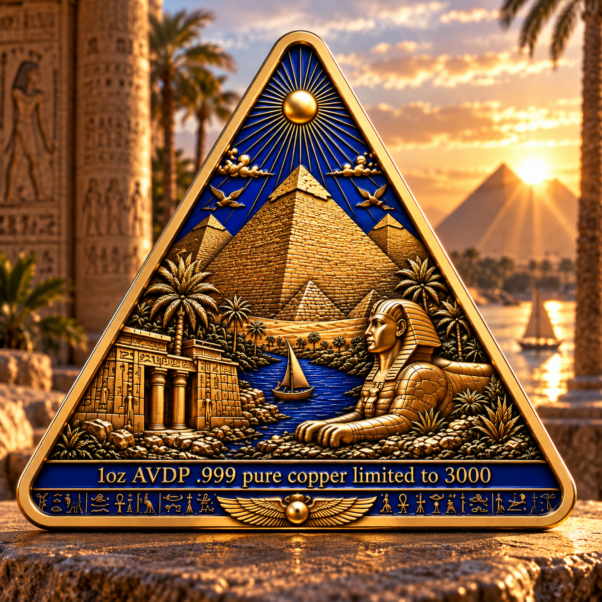 2026 Pharoah's Promise 1oz Copper Collectible