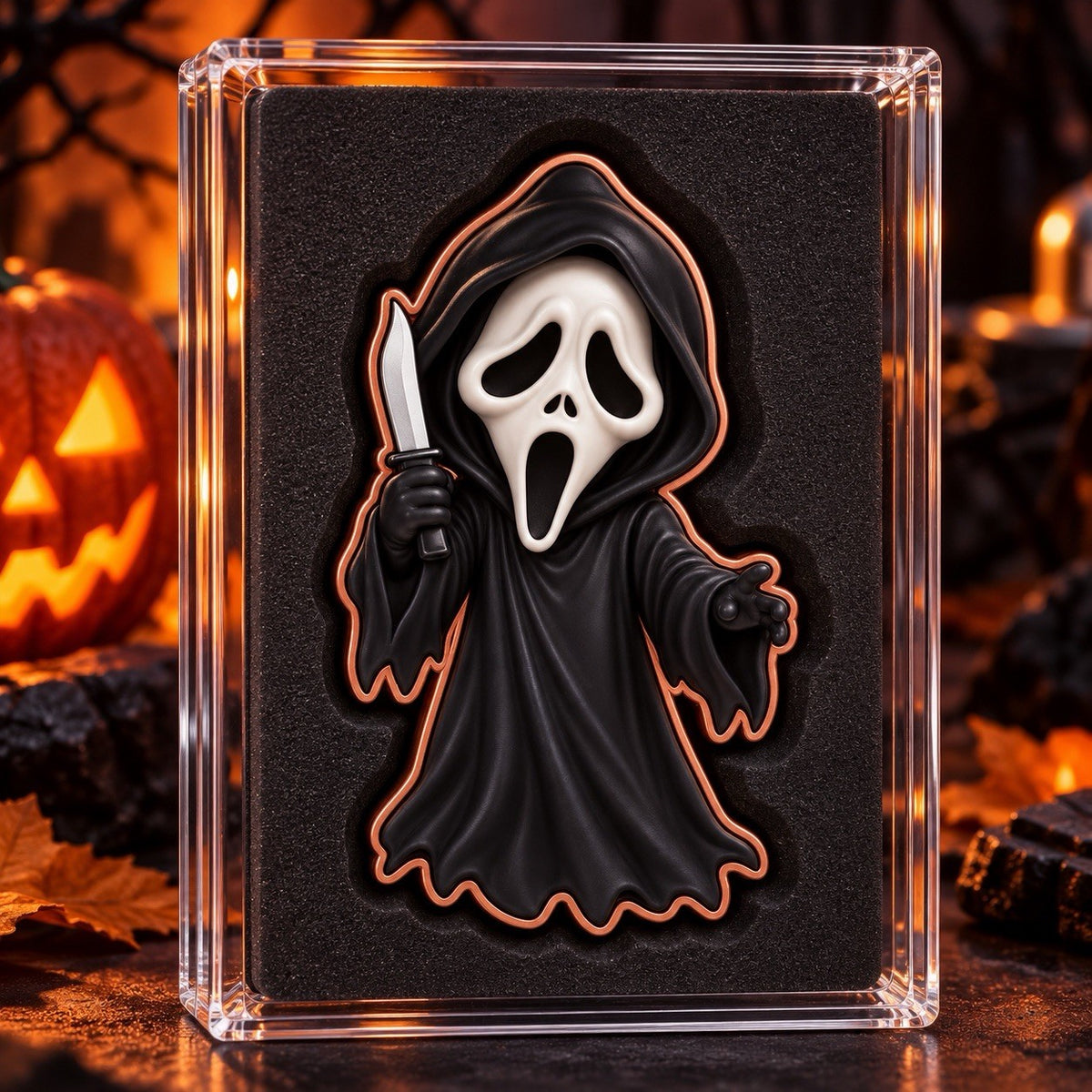 2026 Halloween Icons of Terror: Ghostface 1oz Copper Figure