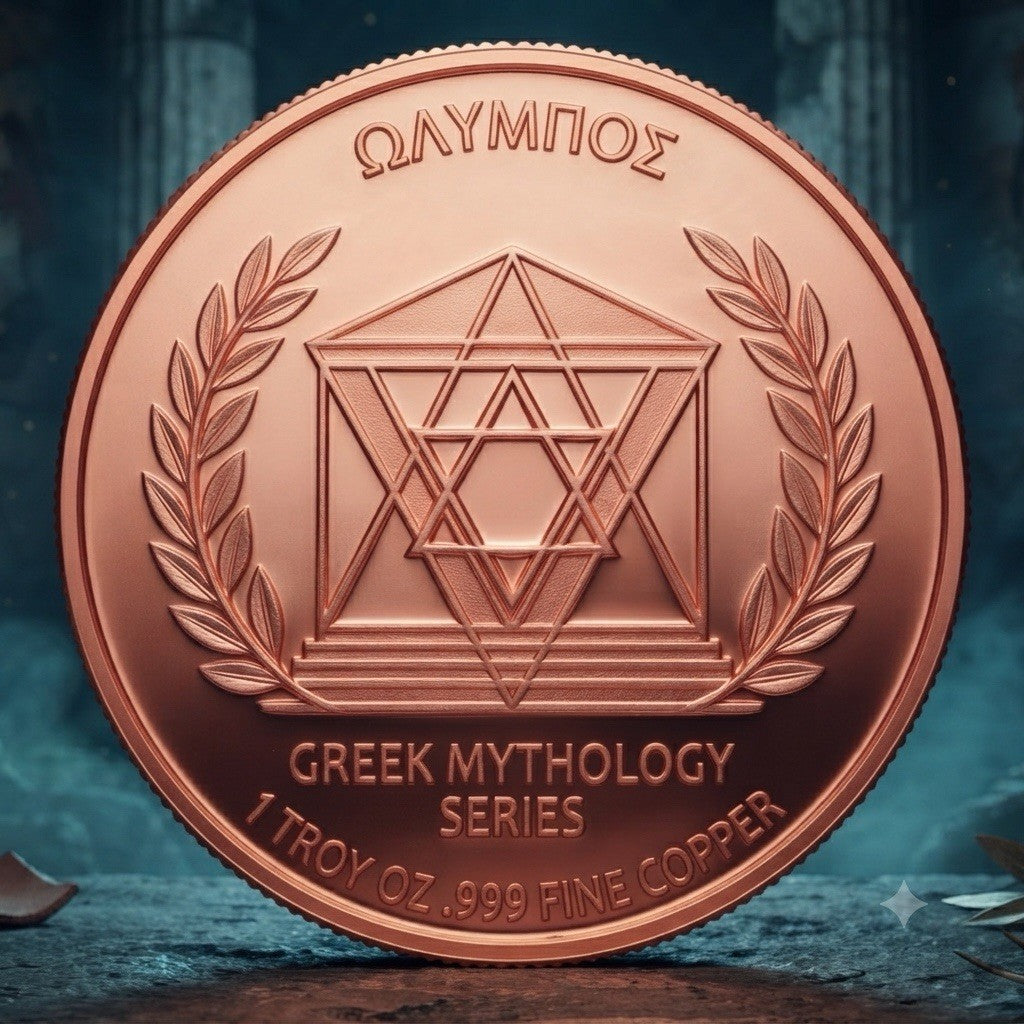 2026 Monsters of Olympus Serie: Cerberus 5oz Copper Coin