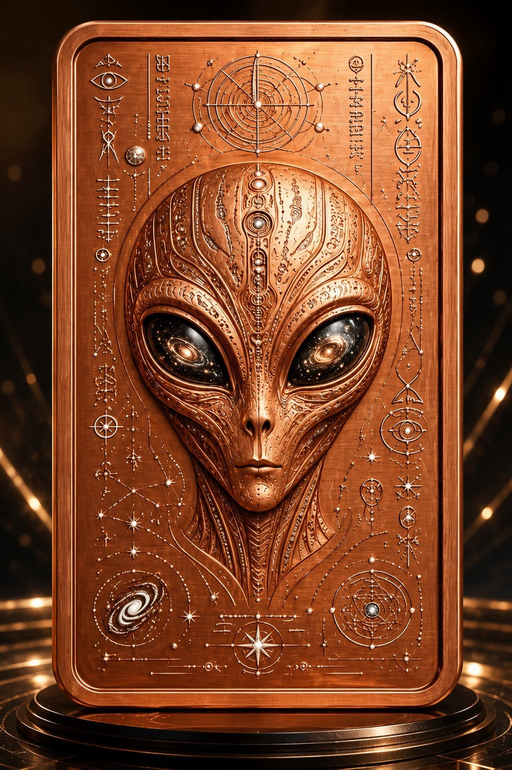 2026 UFO Series: The Nesting 5oz UHR 3D 5oz Copper Bar