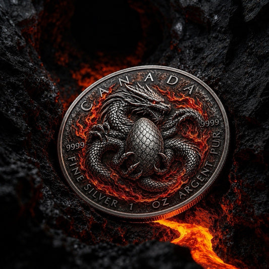 2026 Canada Maple Leaf Dragon Guardian Edition 1 oz Silver
