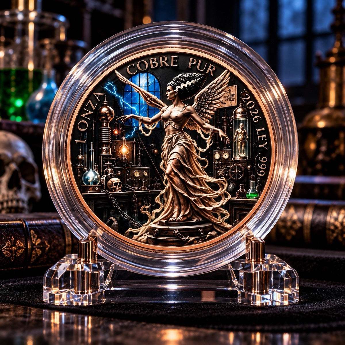 2026 Frankie’s Bride Libertad Tribute 1oz Copper Coin in a Premium Capsule