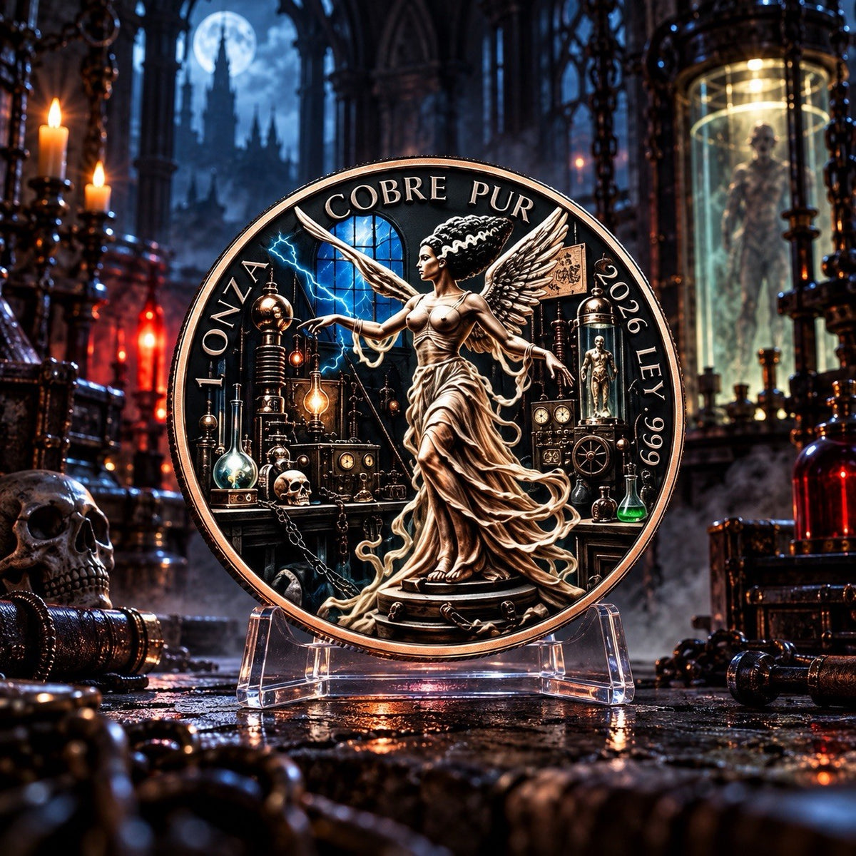 2026 Frankie’s Bride Libertad Tribute 1oz Copper Coin in a Premium Capsule