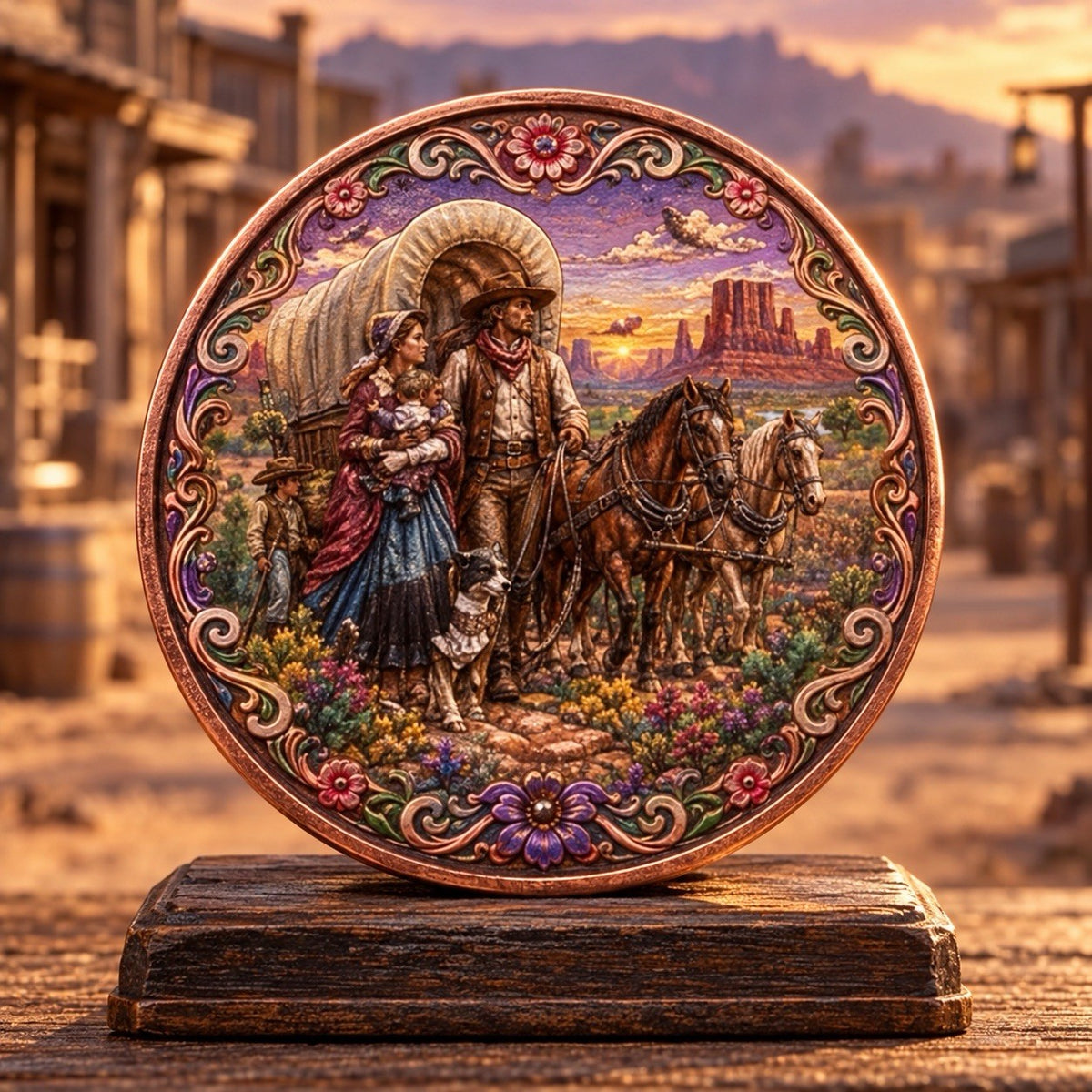 2026 Golden Roots West Series: Journey to the Frontier 5oz Copper Coin PRE-ORDER
