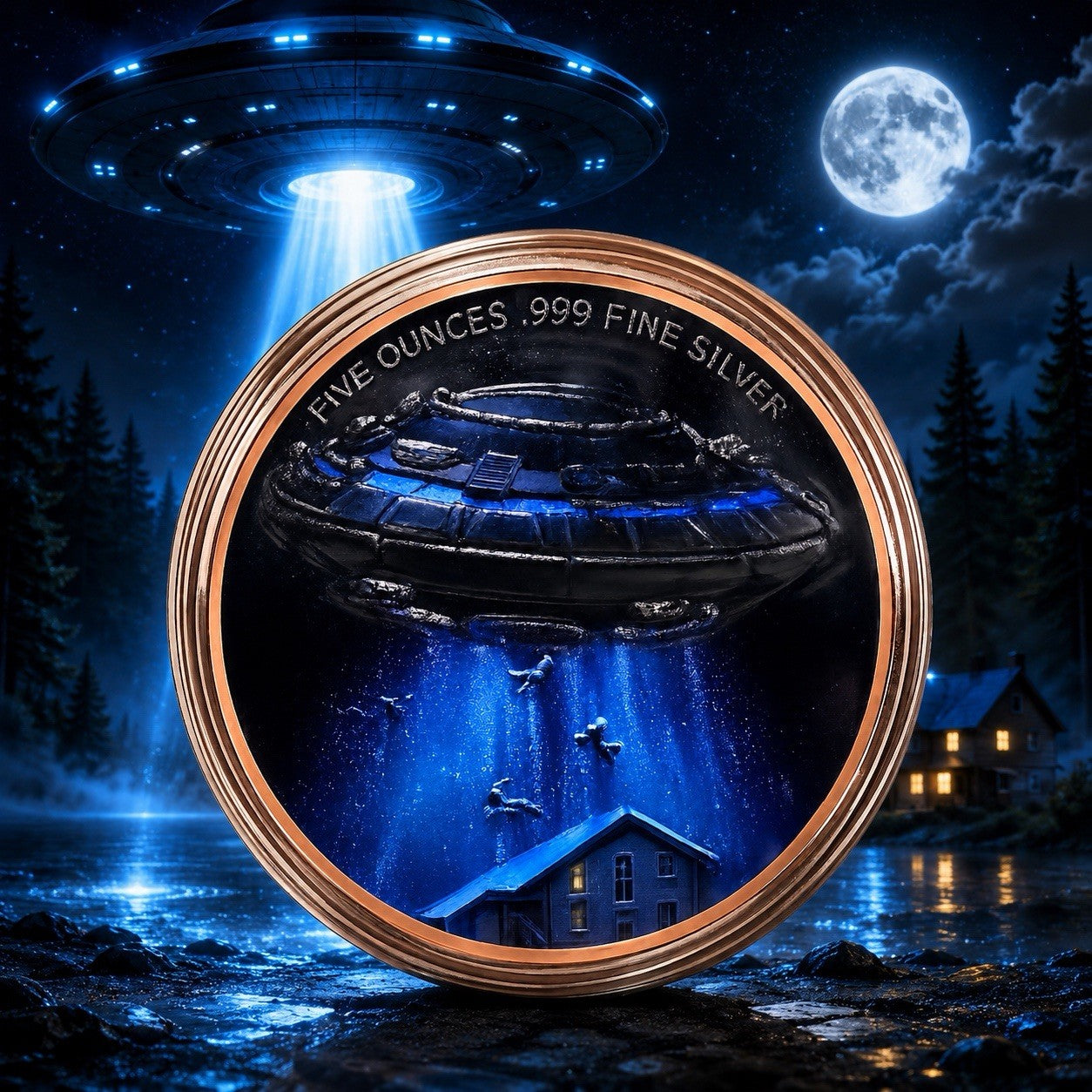 2026 We Are Here 5oz Ultra High Relief Copper Coin