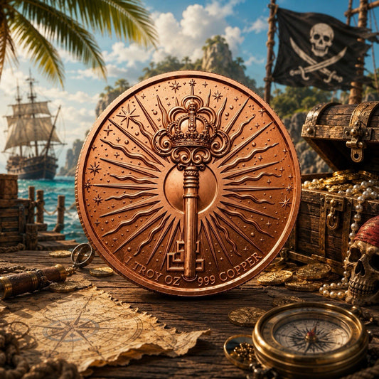 2026 Beauty Pirates Series: Treasure Huntress 1oz UHR Copper Coin