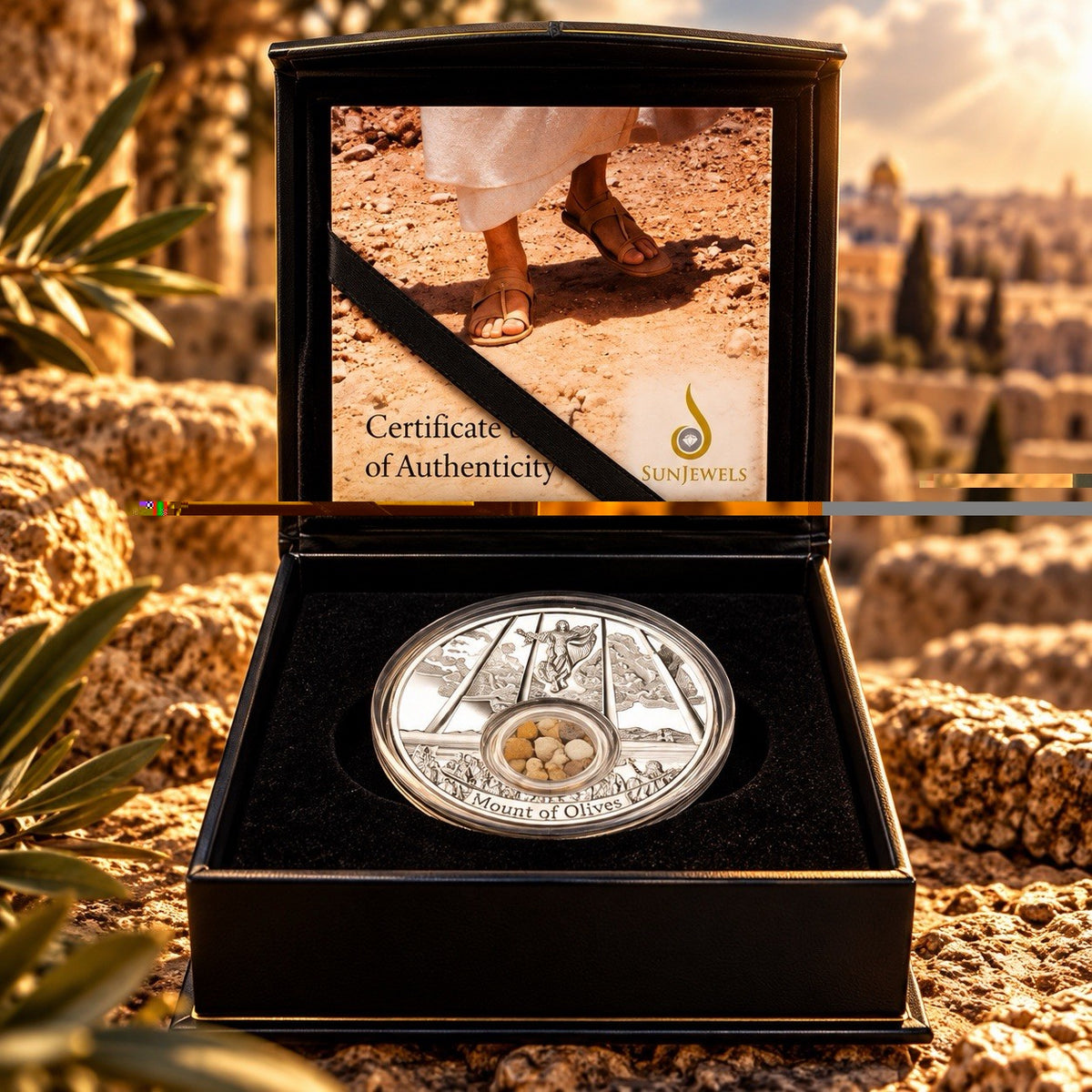 2025 Mesa Grande Footsteps of Jesus Ascension 1 oz .999 Silver Coin