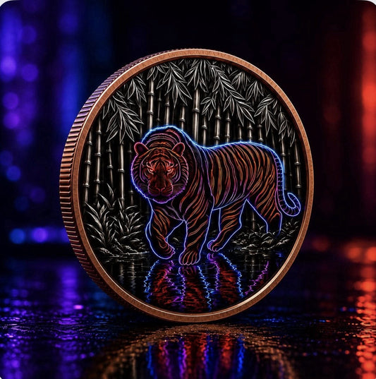 2026 5 oz Tiger Punk Edition Copper Round