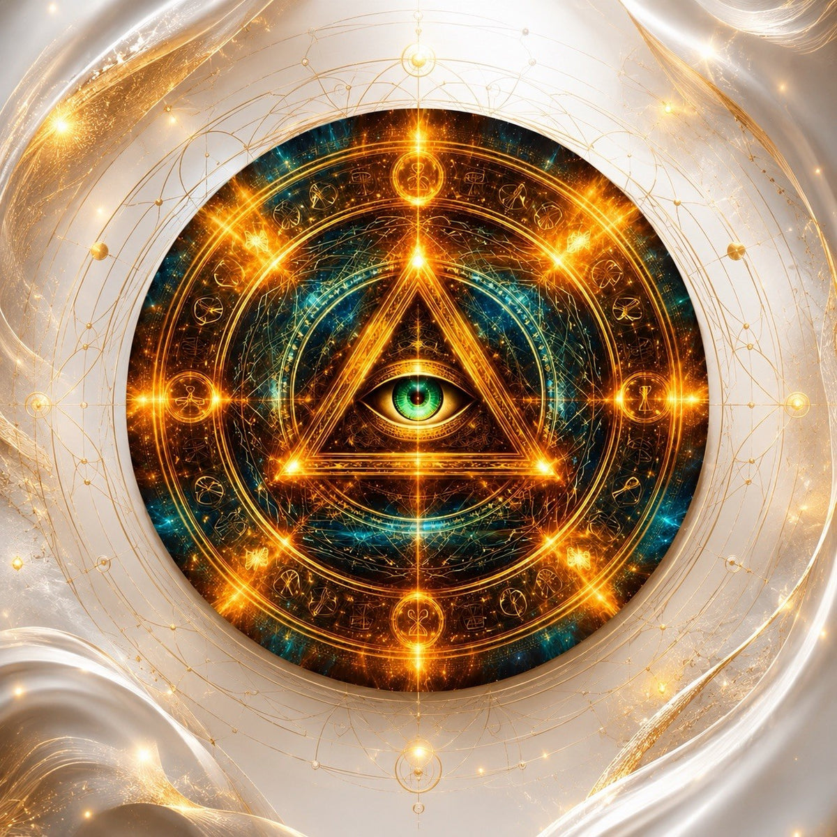 Illuminati 1 oz .999 AVDP Copper Round