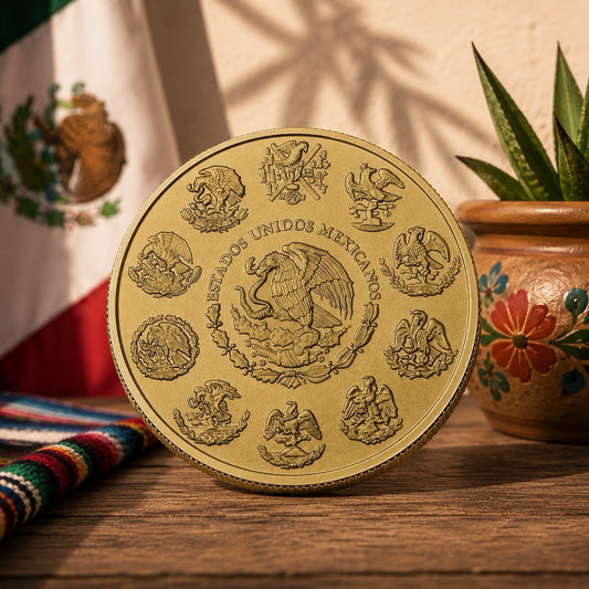 2024 Mexico Libertad Mosaic Sugar Skull Edition 1 oz Silver Coin