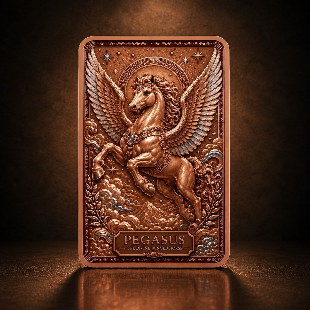 2026 Olympian Myths Series: Pegasus 5oz Copper Bar