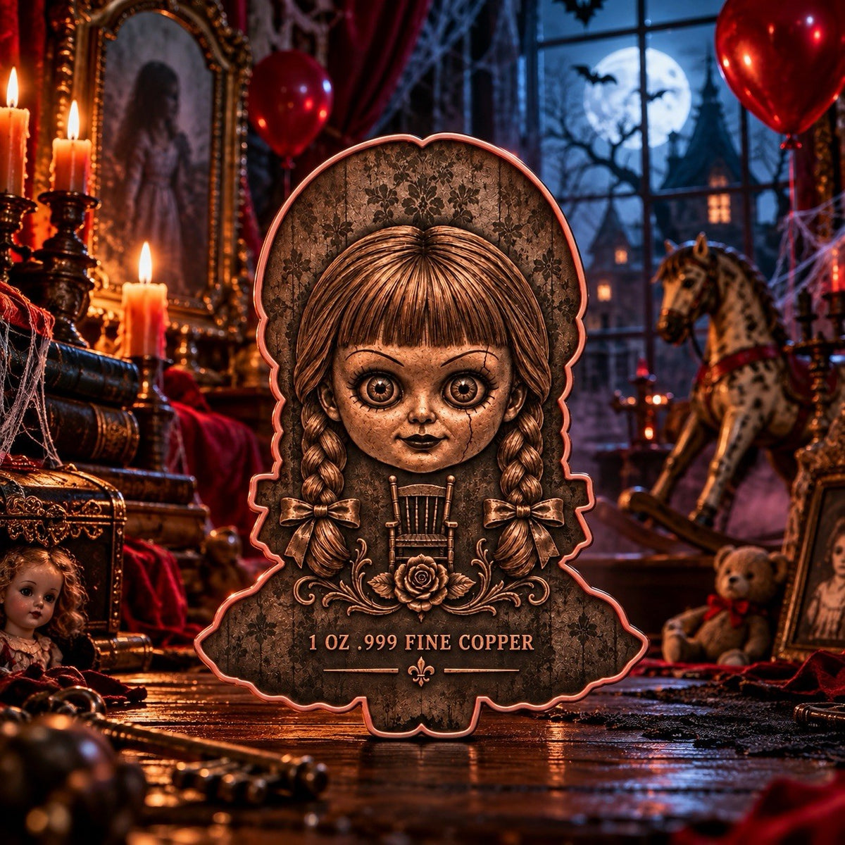 2026 Halloween Icons of Terror: Anastasia 1oz Copper Figure