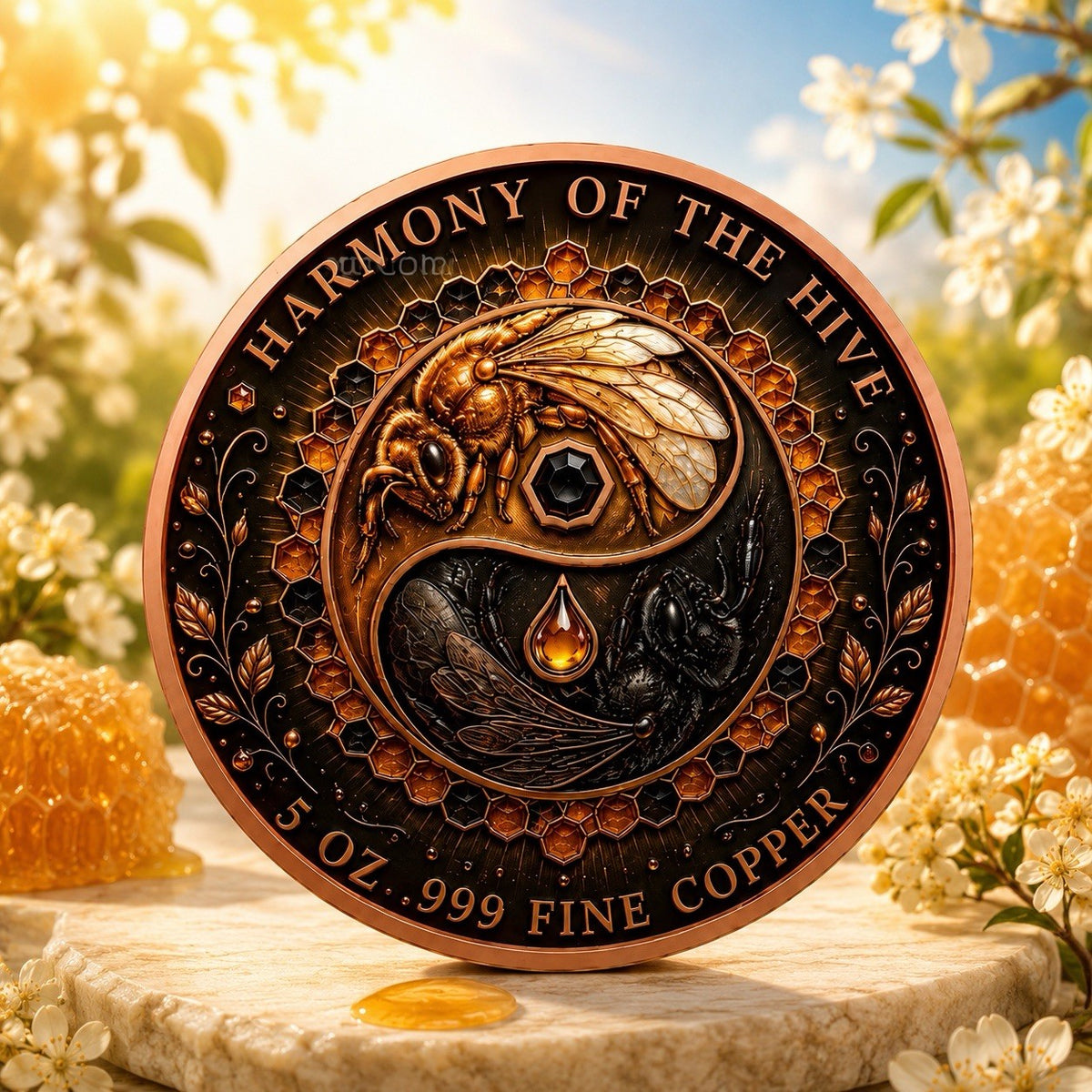 2026 Queen Bee 5oz Copper Medal
