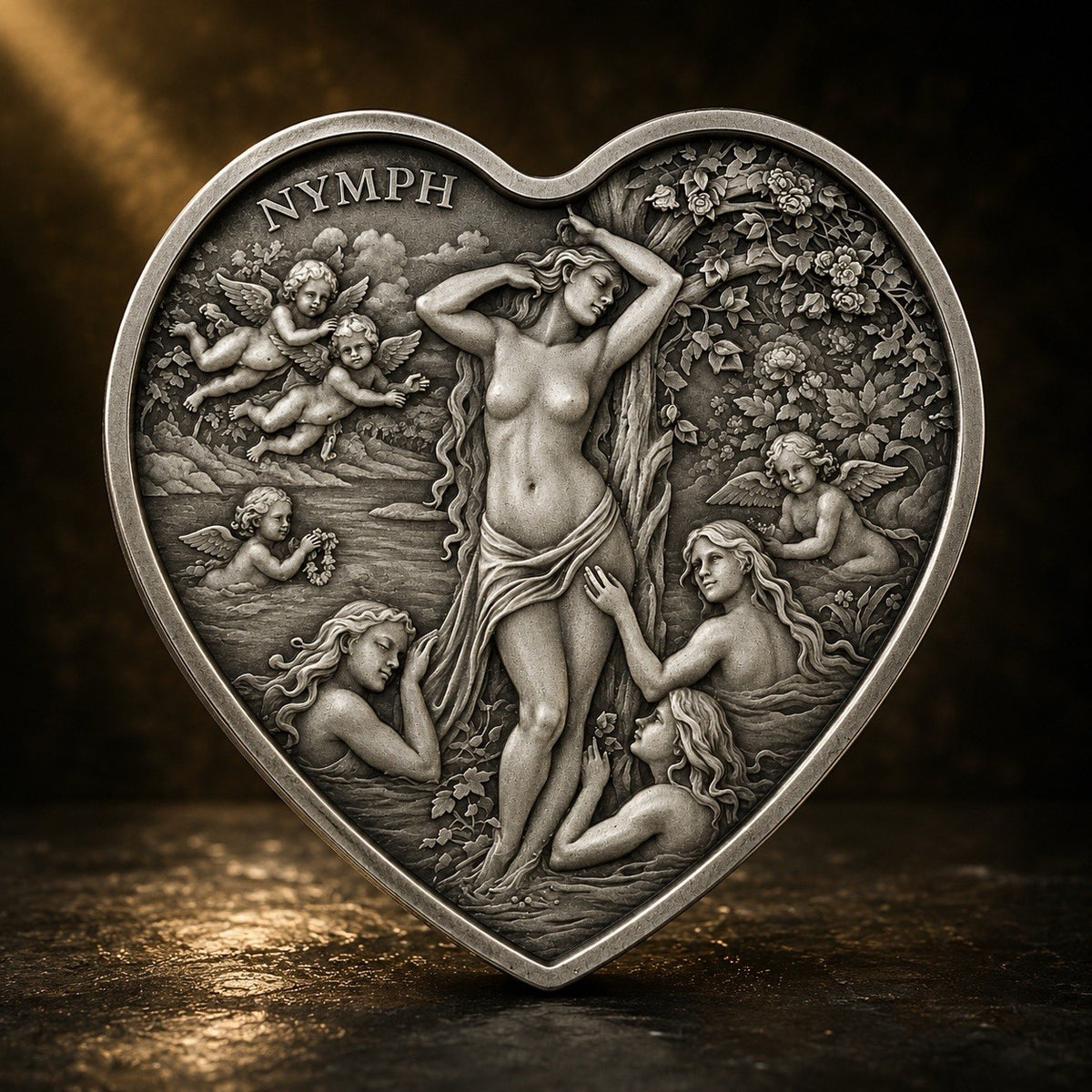 2026 Truth Guard Nymph Antiqued 1 oz Silver Coin
