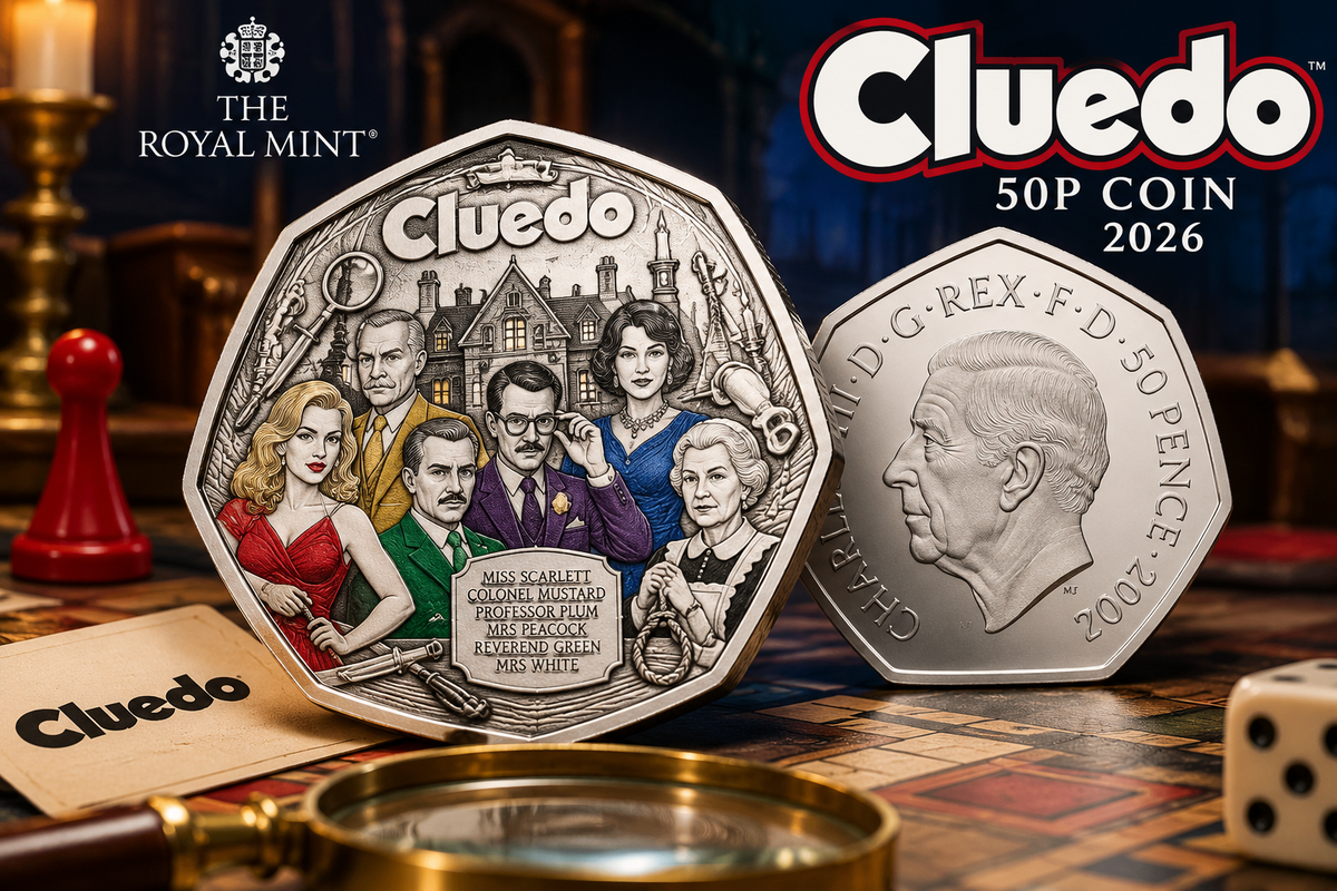 Royal Mint Launches 2026 Cluedo 50p: A New Era of Interactive Coin Collecting