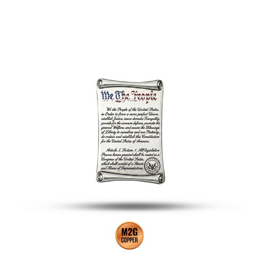 250th Anniversary U.S. Constitution Silver Gilded 5 oz Copper