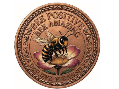 Bee Amazing .999 5oz Copper Round (PRE-ORDER)
