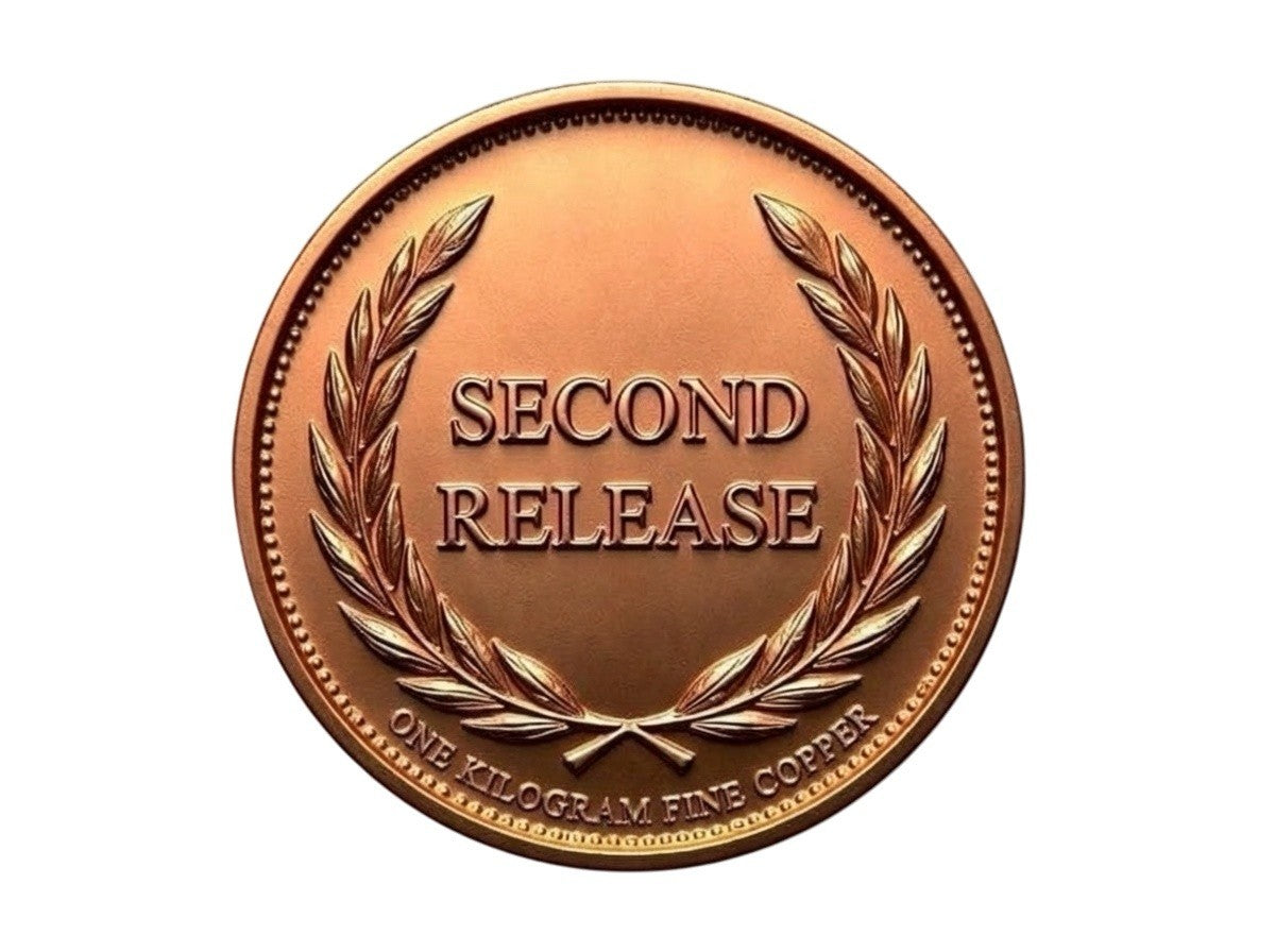 Erotica 2nd Release Low Mintage1 Kilo Copper Round!