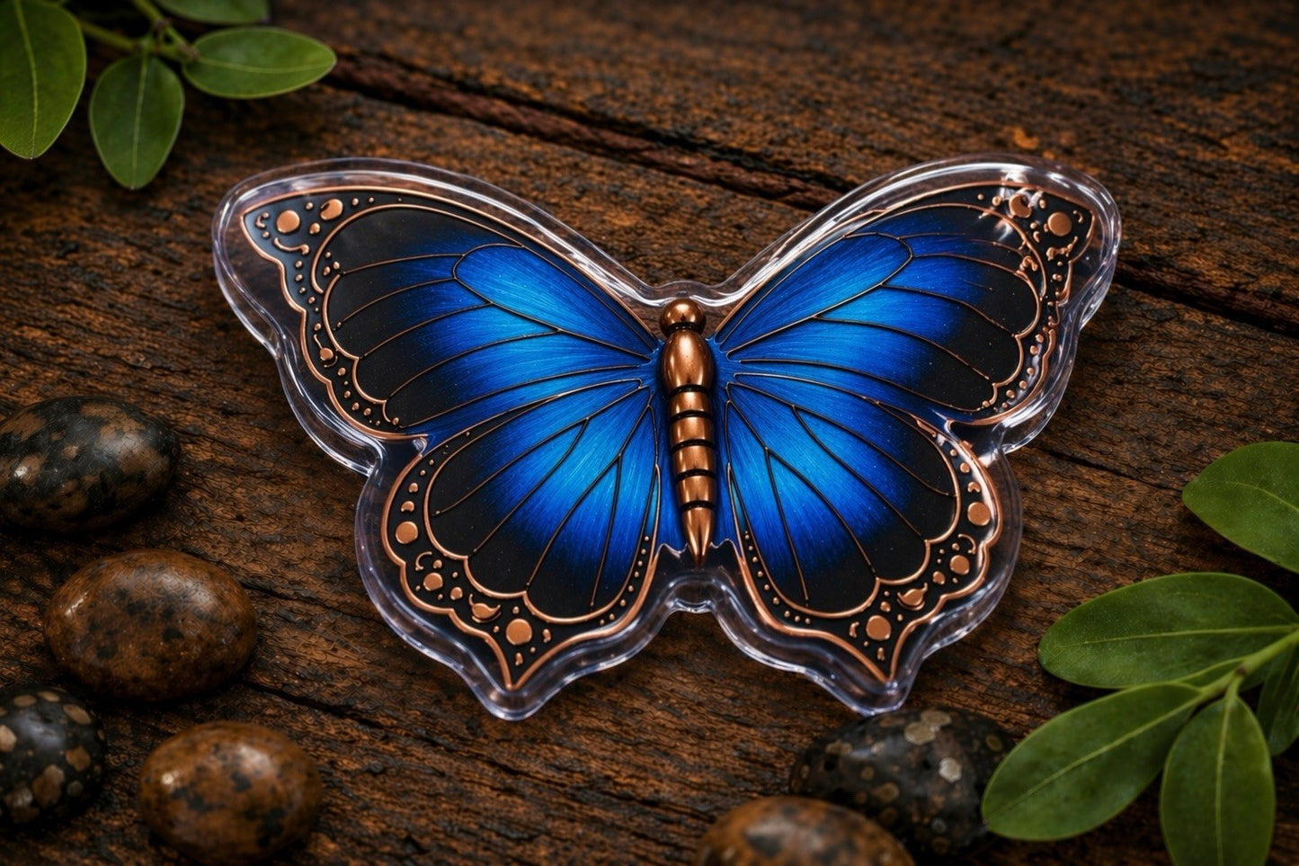 Butterfly 5oz Copper Art Piece