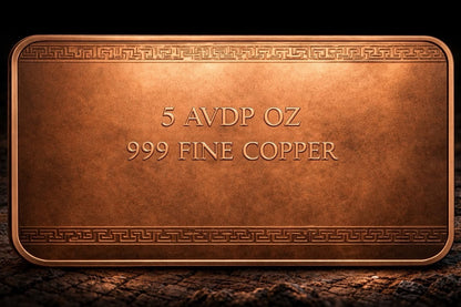 Mayan Temple Colorized  10 Oz Copper  Bar (PRE-ORDER)