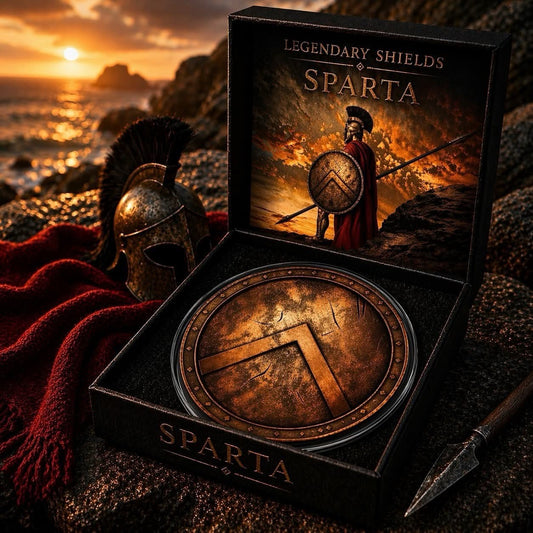 Legendary Shields Sparta 5oz Copper Shield