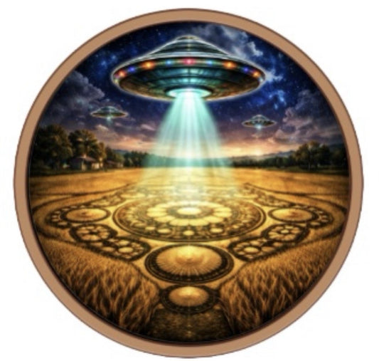 The Arrival Colorized 5 oz Copper Round