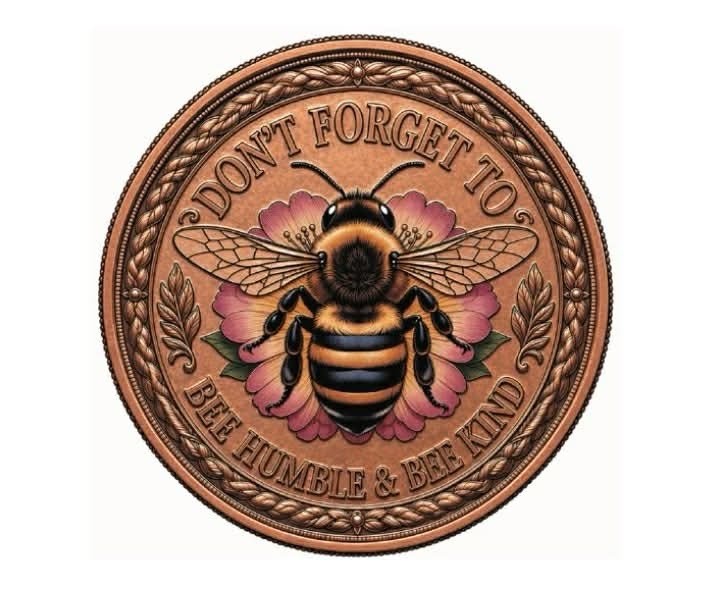 Bee Amazing .999 5oz Copper Round (PRE-ORDER)