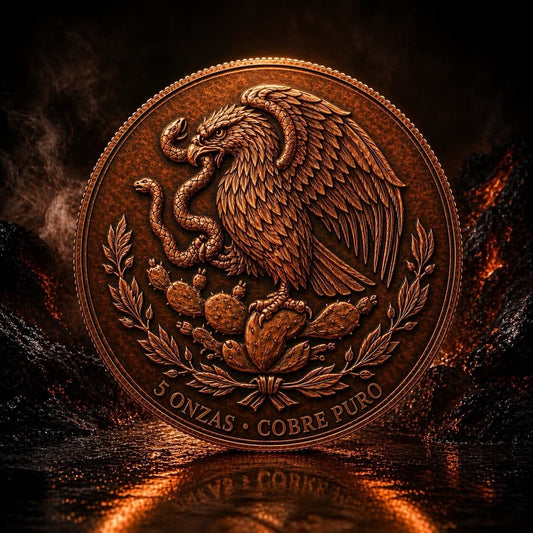 Libertad of Fire 5oz Copper Round