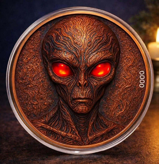 Alien UHR 2 oz Copper Medal