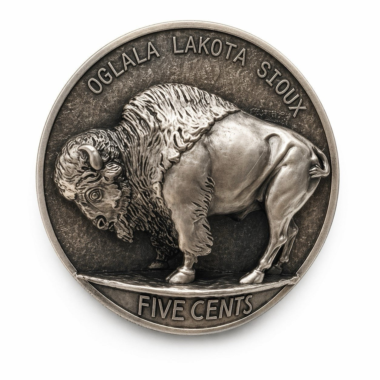 2026 Sioux Nation Coming to Life Buffalo Nickel 5 oz Silver Coin