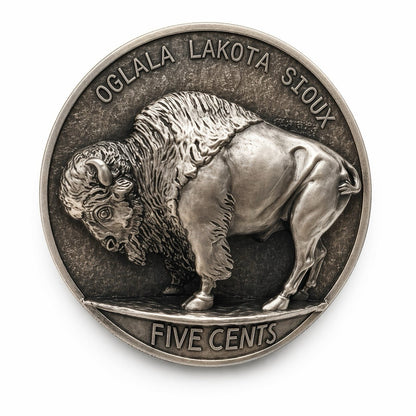 2026 Sioux Nation Coming to Life Buffalo Nickel 5 oz Silver Coin