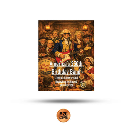 America's 250th Birthday Band 1/10 oz Silver & Gold Mystery Pack