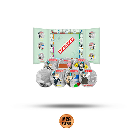 Solomon Islands Monopoly Legends of the Board 6 x 9g CN Coin Set