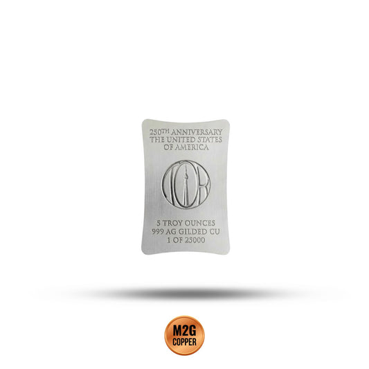 250th Anniversary U.S. Constitution Silver Gilded 5 oz Copper