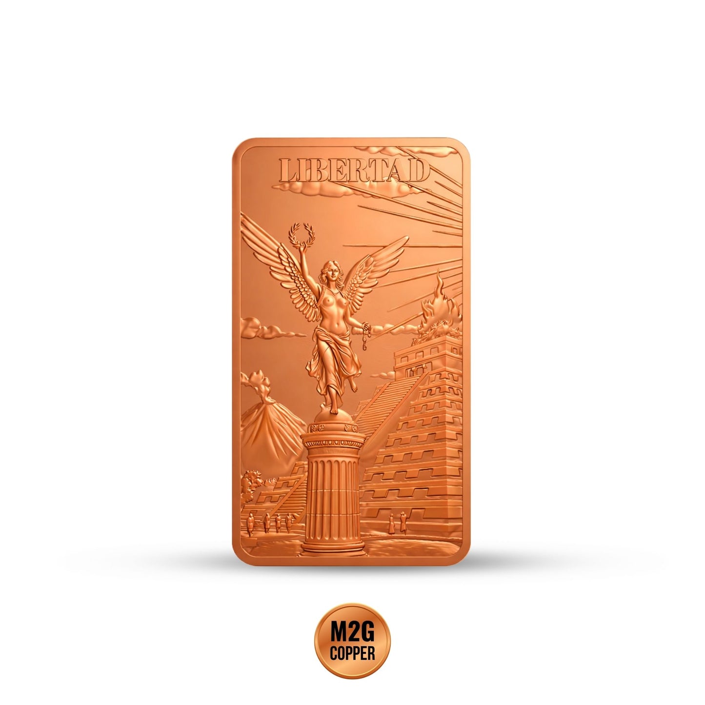 Libertad Full View 1 oz Copper Bar