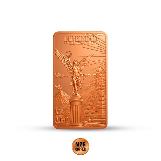 Libertad Full View 1 oz Copper Bar